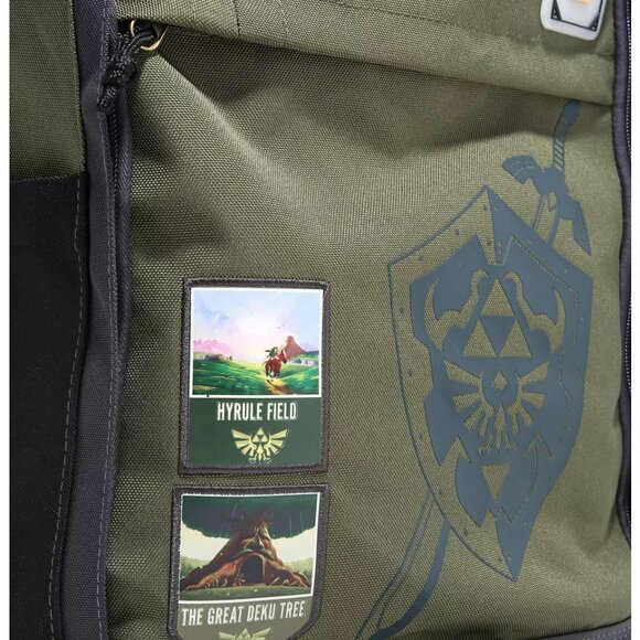 Nintendo - The Legend of Zelda Hylian Shield & Master Sword Backpack - NEW - Picture 2 of 5